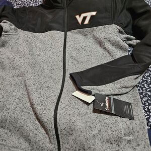 VT Black and Gray Men's Sweatshirt
